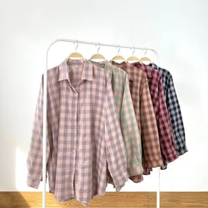 GHINGGAM KEMEJA COTTON OXFORD